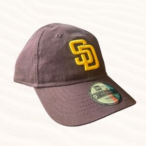NEW ERA San Diego Padress Toddler Hat Brown With Logo NWOT